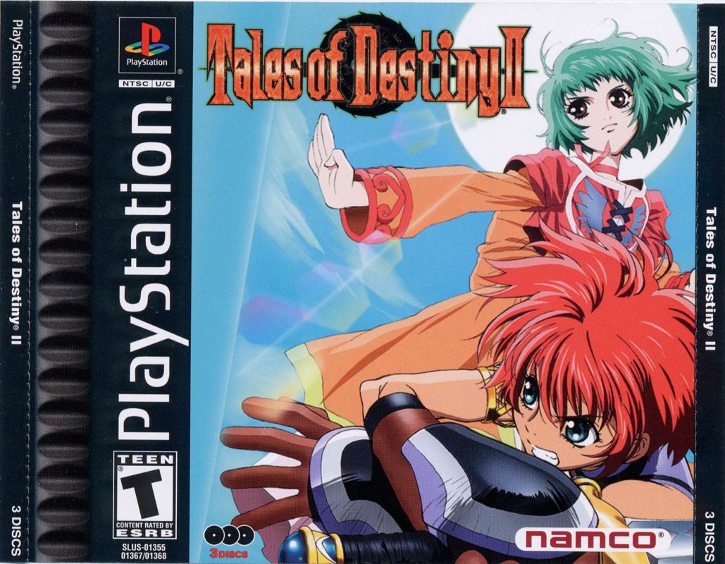 Tales of Destiny box art for Playstation